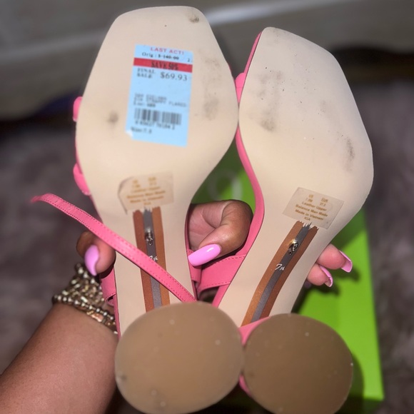 Sam Elderman Pink sandals size 7 1/2 - Picture 5 of 7